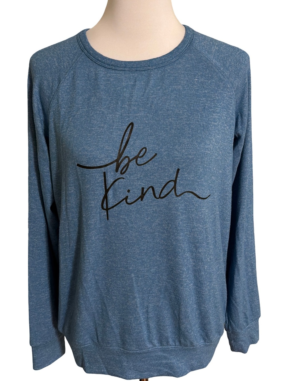 Buffalo David Bitton Blue Crewneck Sweater